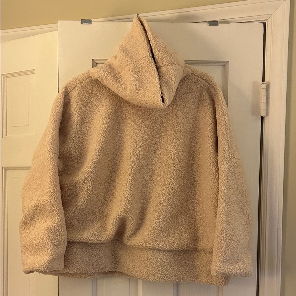 Tuckernuck Cream Cowl Neck Sweater